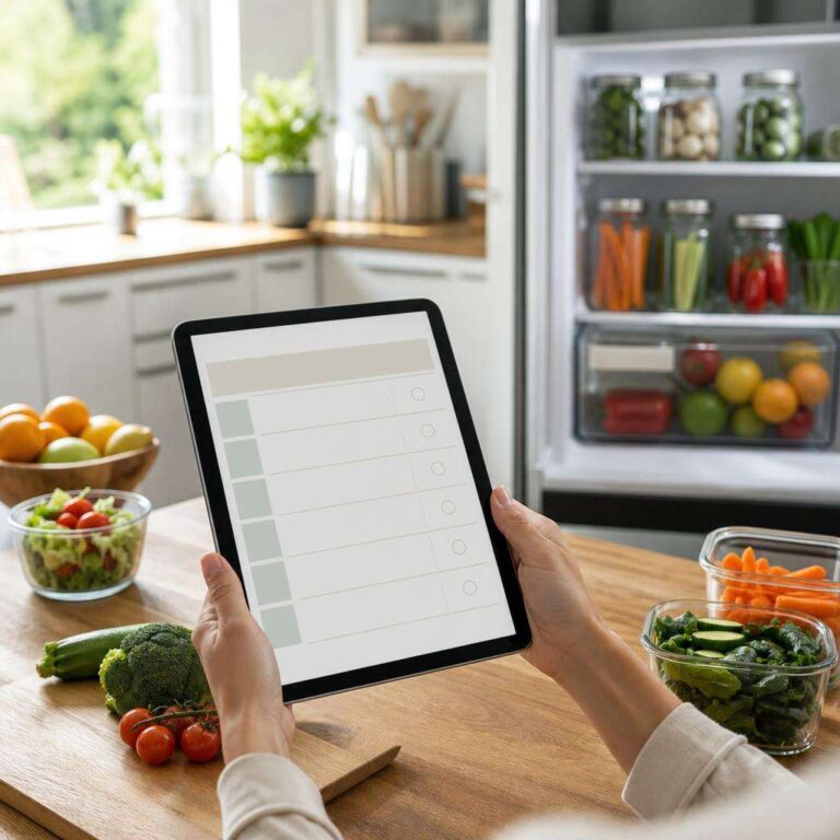 Cozinha em piloto automático: o sistema de planejamento de refeições para ganhar tempo e reduzir desperdício